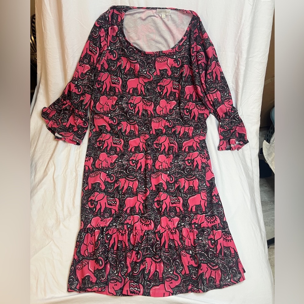 Red Elephant Dress